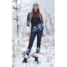 Black snowy days - termowear