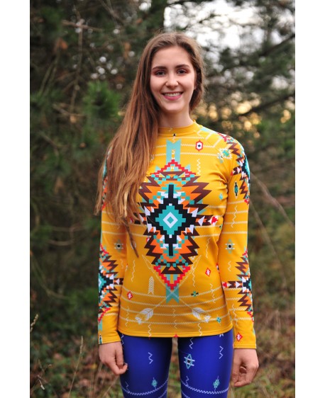 Navajo tribal winter temo set - blue