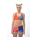 Crystal rainbow - sporty short set
