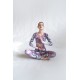 Lines mandalas old pink leggings