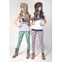 TRIANGLES leggings lowe waist M/L last piece