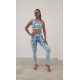 Batikablue lake set leggings and top