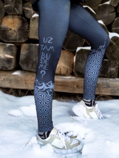 Už tam budeme? (Are we there yet?) set leggings