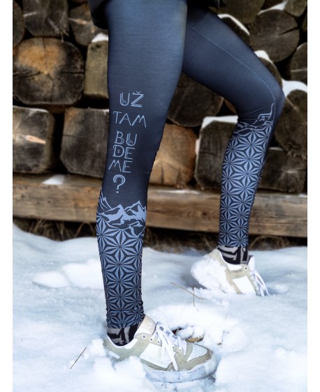 Už tam budeme? (Are we there yet?) set leggings