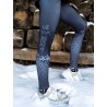 Už tam budeme? (Are we there yet?) set leggings Black