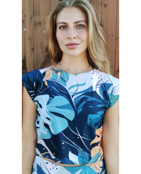 Short leggings and top - PALMARINO