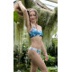 Kimono Pagodas - bandeau lace plavky