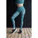 Zebropard animal sporty leggings