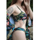 flamingo - bandeau lace plavky