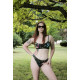 flamingo - bandeau lace plavky