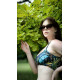 flamingo - bandeau lace plavky