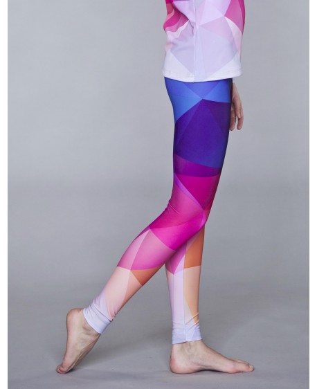 Športové legíny - CRYSTAL RAINBOW