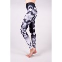 Lines mandalas black leggings