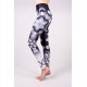 Lines mandalas black yoga set with long leggins